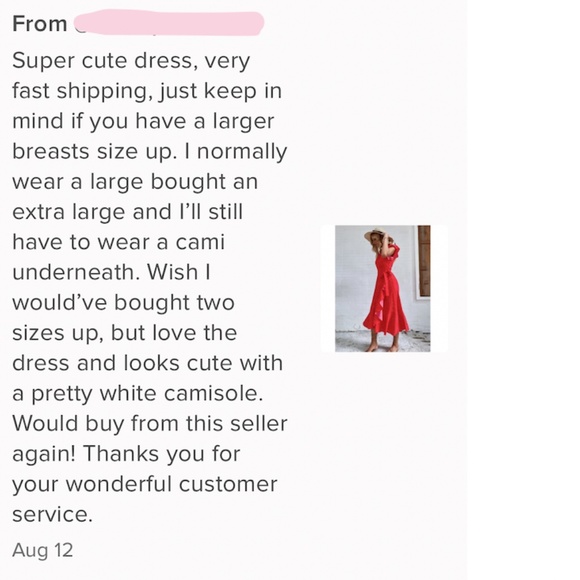 Polka Dot Red Boho Wrap Midi Dress - Picture 9 of 11